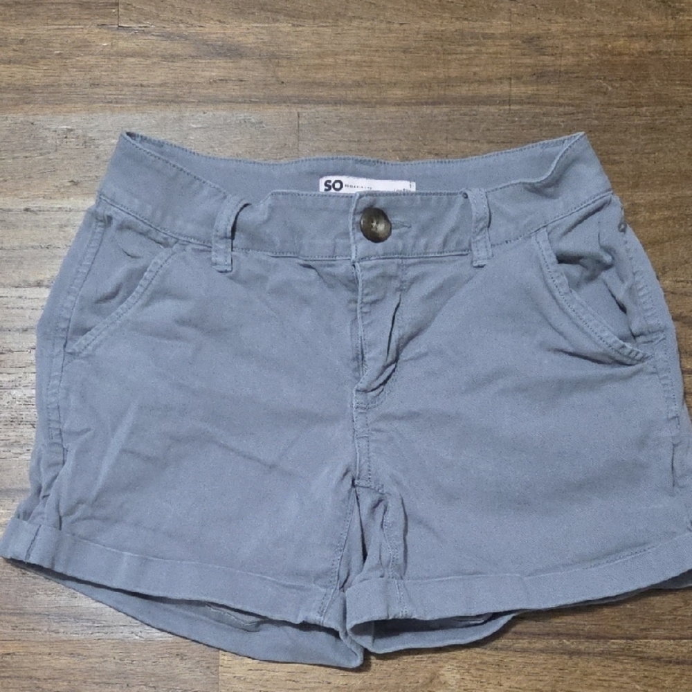 🔵3/$13 SO Low Rise Chino Shorts